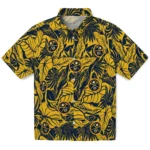 Denver Nuggets Hawaiian Shirt – Monstera Layer