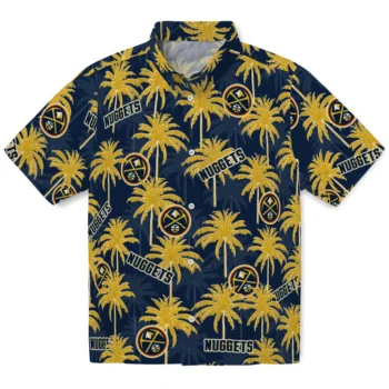 denver nuggets palm grove blue hawaiian shirts best selling