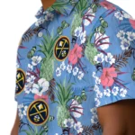 Denver Nuggets Hawaiian Shirt – Pineapple Bouquet
