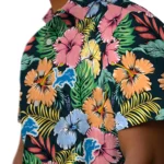 Detroit Lions Hawaiian Shirt – Brilliant Hibiscus Garden