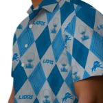 Detroit Lions Hawaiian Shirt – Golfing Plaid