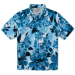 Detroit Lions Hawaiian Shirt – Hibiscus Arrangement
