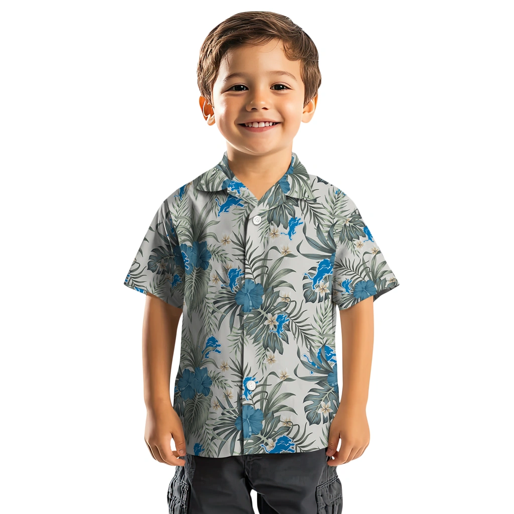 Detroit Lions Hawaiian Shirt - Hibiscus Designs detroit lions hibiscus designs beige hawaiian shirts top rated