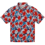 Detroit Lions Hawaiian Shirt – Hibiscus Fiesta