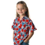 Detroit Lions Hawaiian Shirt – Hibiscus Fiesta