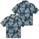 Detroit Lions Hawaiian Shirt – Hibiscus Flowers