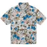 Detroit Lions Hawaiian Shirt – Hibiscus Seaside