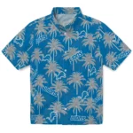 Detroit Lions Hawaiian Shirt – Palm Tree Motif