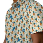 Detroit Lions Hawaiian Shirt – Pineapple Delight