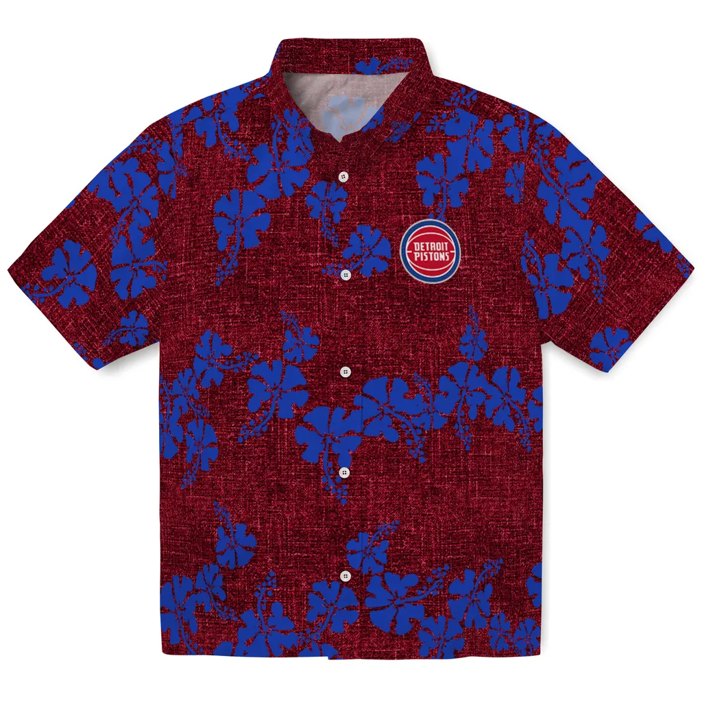 Detroit Pistons Hawaiian Shirts