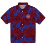 Detroit Pistons Hawaiian Shirt – 50th State Flower