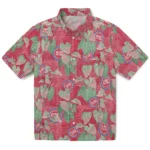 Detroit Pistons Hawaiian Shirt – Anthurium Overlay