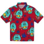 Detroit Pistons Hawaiian Shirt – Chill Vibe