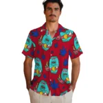 Detroit Pistons Hawaiian Shirt – Chill Vibe
