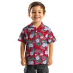 Detroit Pistons Hawaiian Shirt – Flamingo and Hibiscus