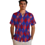 Detroit Pistons Hawaiian Shirt – Golfing Plaid
