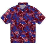 Detroit Pistons Hawaiian Shirt – Hibiscus Exotic