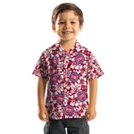 Detroit Pistons Hawaiian Shirt – Hibiscus Motif