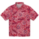 Detroit Pistons Hawaiian Shirt – Hibiscus Oasis