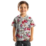 Detroit Pistons Hawaiian Shirt – Hibiscus Seaside