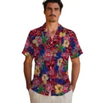 Detroit Pistons Hawaiian Shirt – Hibiscus Tiki Jungle