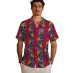 Detroit Pistons Hawaiian Shirt – Paradise Vines
