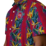 Detroit Pistons Hawaiian Shirt – Paradise Vines