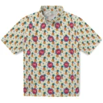 Detroit Pistons Hawaiian Shirt – Pineapple Delight