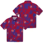 Detroit Pistons Hawaiian Shirt – Turtle Lines