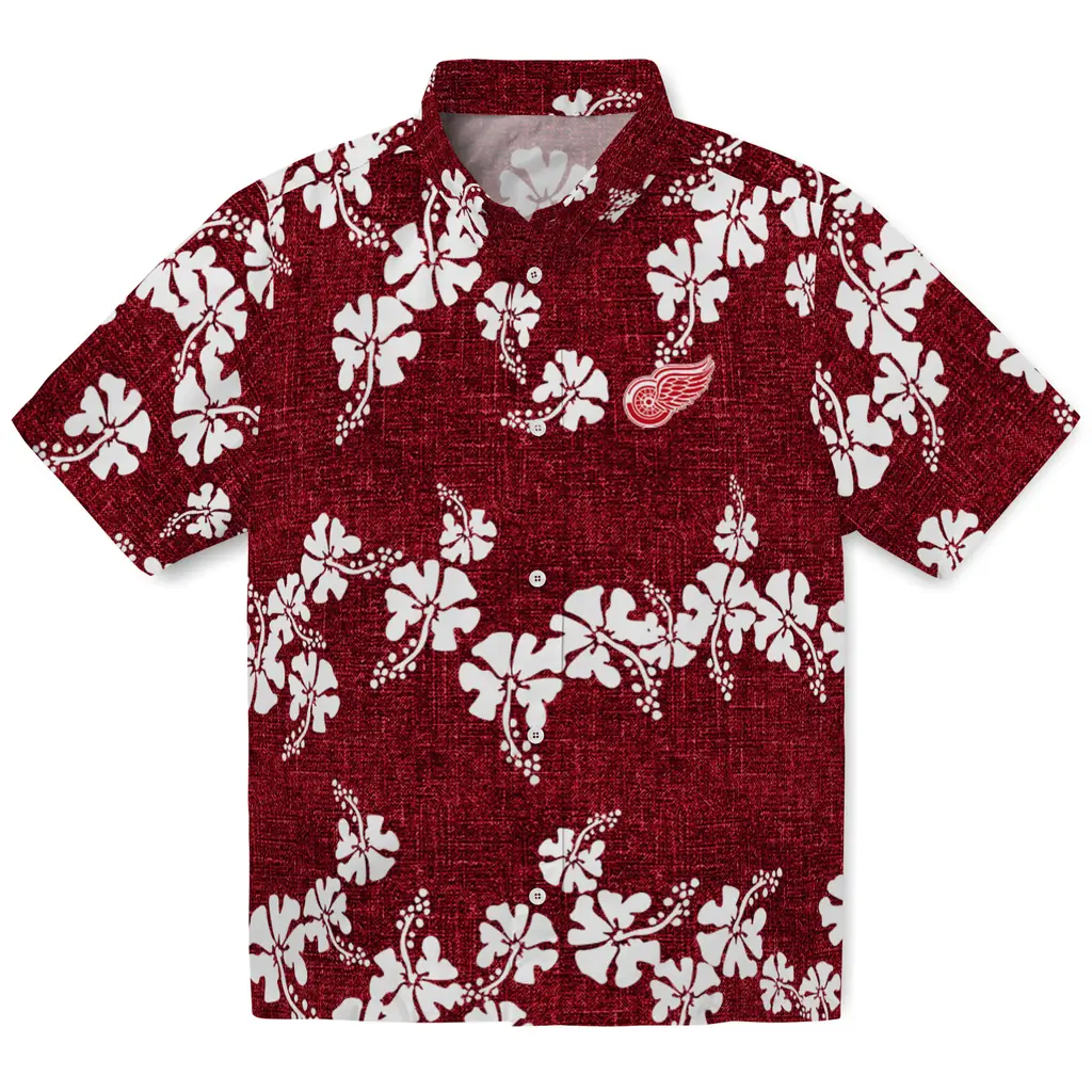 Detroit Red Wings Hawaiian Shirts