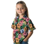 Detroit Red Wings Hawaiian Shirt – Brilliant Hibiscus Garden