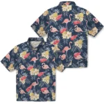 Detroit Red Wings Hawaiian Shirt – Flamingo Hibiscus