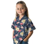 Detroit Red Wings Hawaiian Shirt – Flamingo Hibiscus