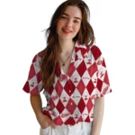 Detroit Red Wings Hawaiian Shirt – Golfing Plaid