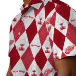 Detroit Red Wings Hawaiian Shirt – Golfing Plaid