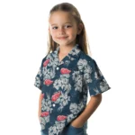Detroit Red Wings Hawaiian Shirt – Hibiscus Flowers