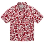 Detroit Red Wings Hawaiian Shirt – Hibiscus Motif