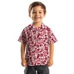 Detroit Red Wings Hawaiian Shirt – Hibiscus Motif