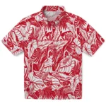 Detroit Red Wings Hawaiian Shirt – Monstera Layer