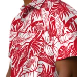 Detroit Red Wings Hawaiian Shirt – Monstera Layer