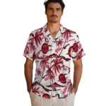 Detroit Red Wings Hawaiian Shirt – Palm Sunset