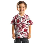 Detroit Red Wings Hawaiian Shirt – Palm Sunset