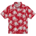 Detroit Red Wings Hawaiian Shirt – Palm Tree Motif
