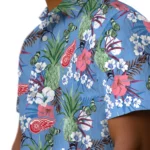 Detroit Red Wings Hawaiian Shirt – Pineapple Bouquet