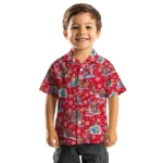 Detroit Red Wings Hawaiian Shirt – Simpsons Christmas