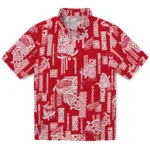 Detroit Red Wings Hawaiian Shirt – Turtle Lines