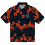Detroit Tigers Hawaiian Shirt – 50th State Flower