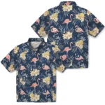 Detroit Tigers Hawaiian Shirt – Flamingo Hibiscus