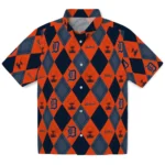 Detroit Tigers Hawaiian Shirt – Golfing Plaid