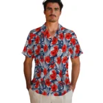 Detroit Tigers Hawaiian Shirt – Hibiscus Fiesta